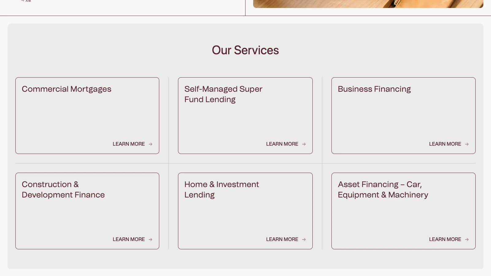 Danh sách dịch vụ By Invite Finance: vay thương mại, SMSF, doanh nghiệp, xây dựng, nhà ở và tài sản
