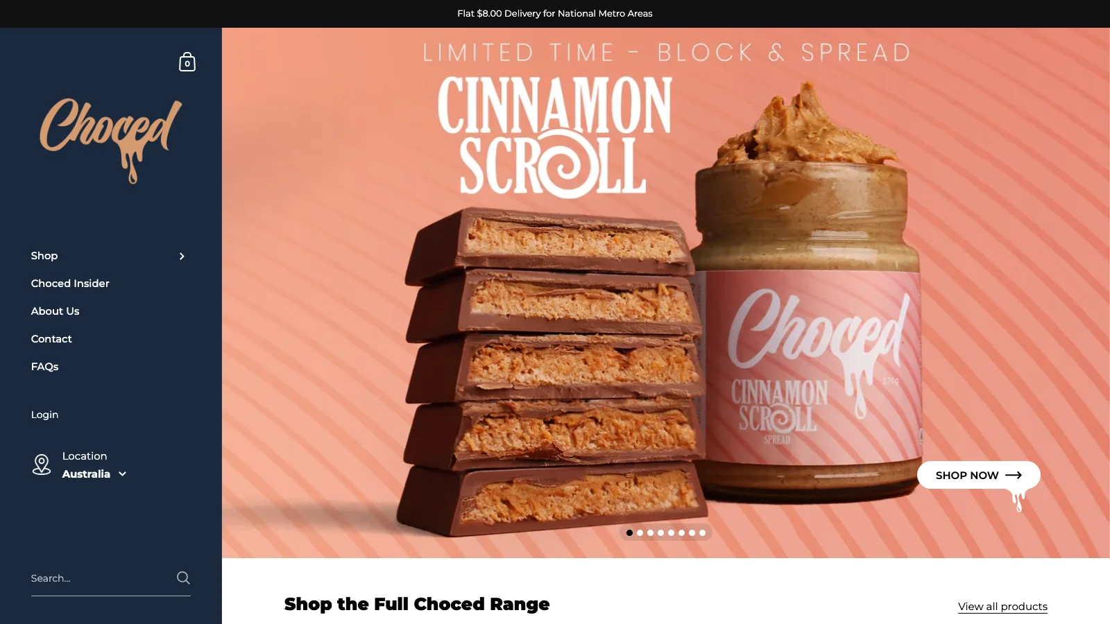 Trang chủ Choced với sô-cô-la thanh và bơ phết Cinnamon Scroll phiên bản giới hạn